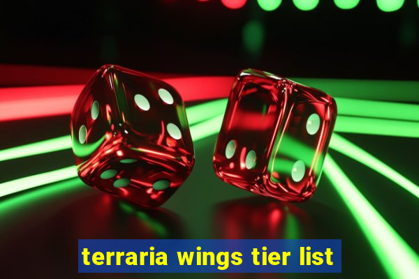 terraria wings tier list